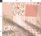 Horizontal Quilt Patchwork Floral Pink Watercolor Deer Quilt Block Cheater Quilt Gingham Stripe Flowers Houndstooth Butterfly Baby Quilt Moth Custom Printed Fabric by Spoonflower Various Fabrics by the Yard or Fat Quarter